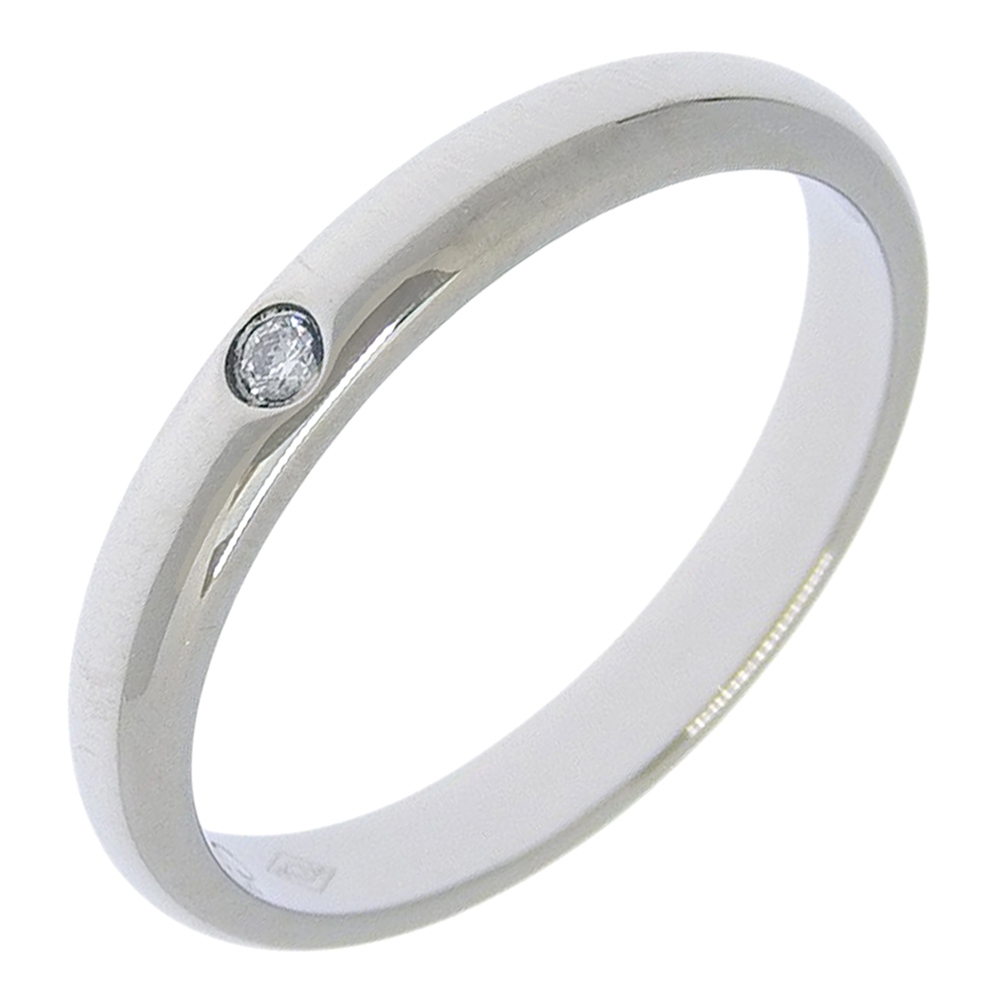 Cartier wedding ring, size 5, made of Pt950 platinum with diamonds, approxima...